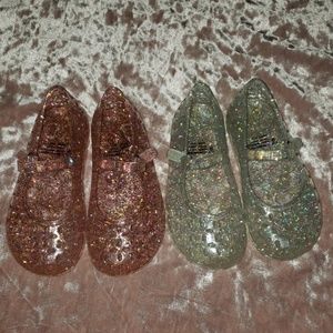 Toddler Glitter jelly sandals